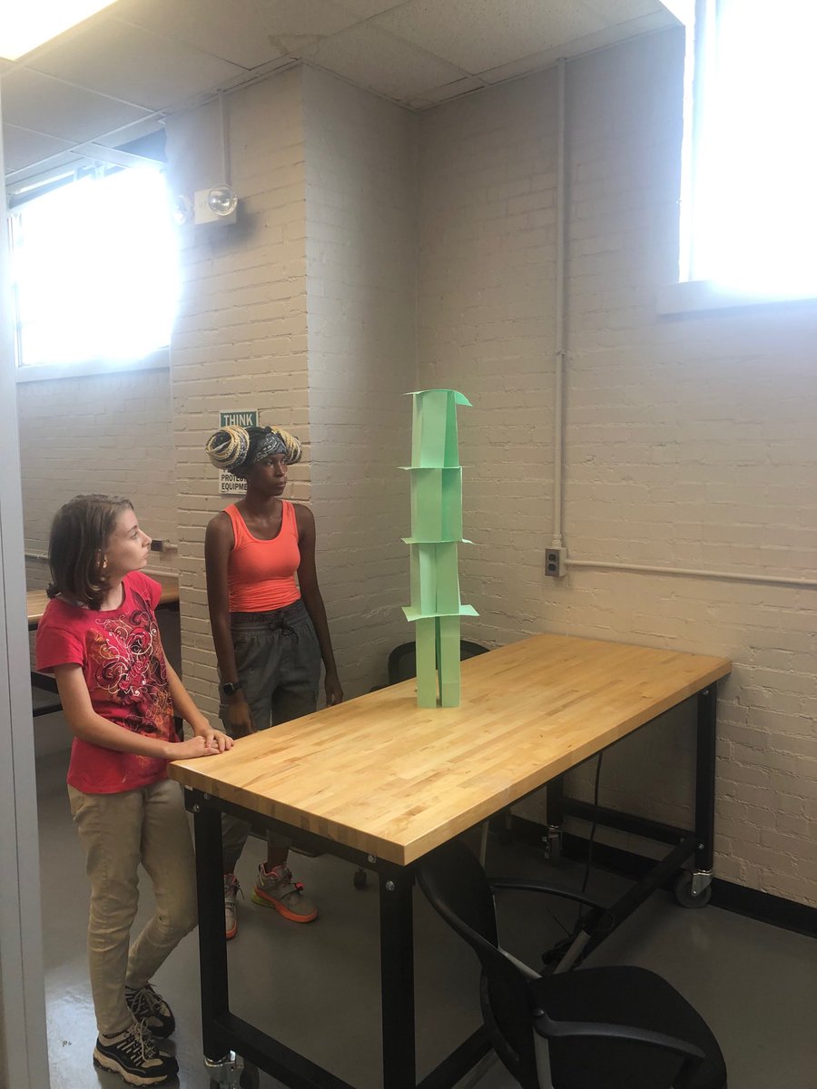 SBCoach_Stewart's tweet image. Paper tower build. #engineeing