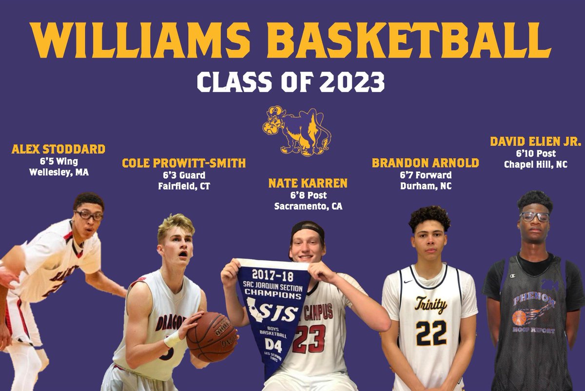 CoachKevinApp's tweet image. Move-in Day for these 5 and the rest of the Class of 2023! Go Ephs!! @astod23 @Cprow88 @nate_karren23 @brandondevonne @davidelien20