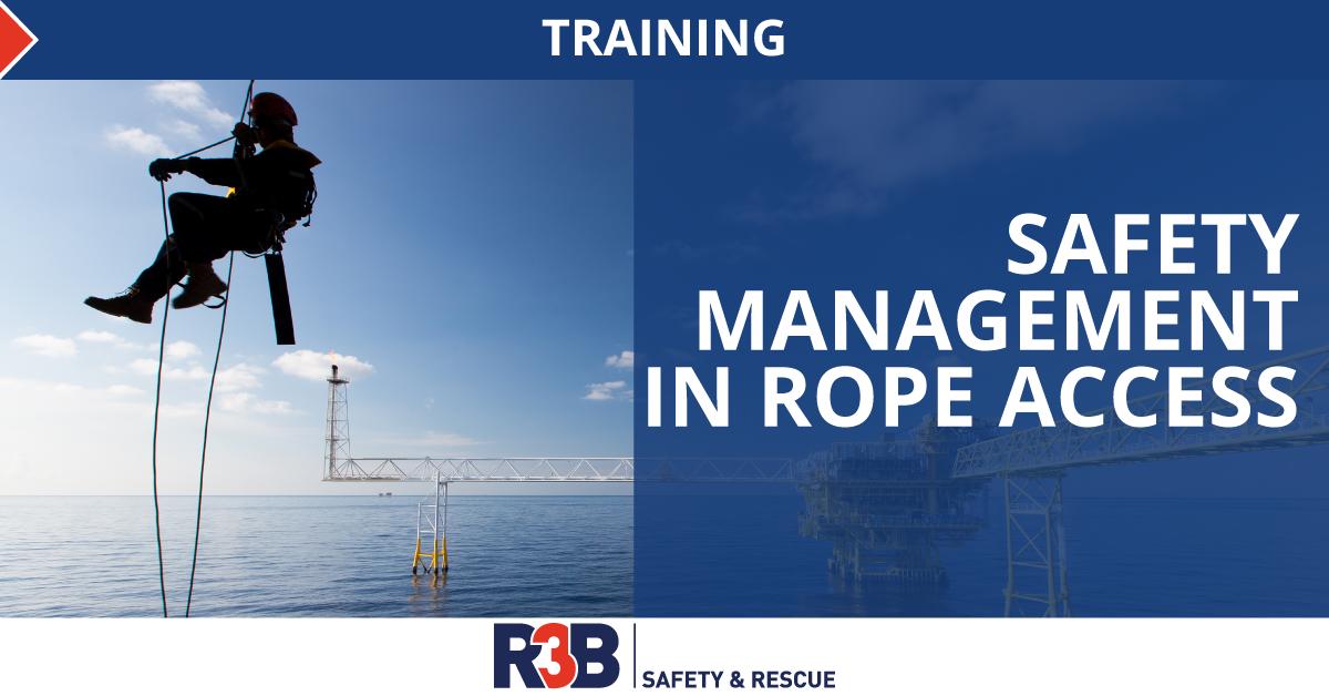 Last chance to register for the training Safety Management in Rope Access at R3B Safety and Rescue. Deadline for registration is the 30th of August. Visit our website for more information + registration possibility: bitly.com/2Hr2vYO

 #r3b #r3bsafetyandrescue #rescuetools