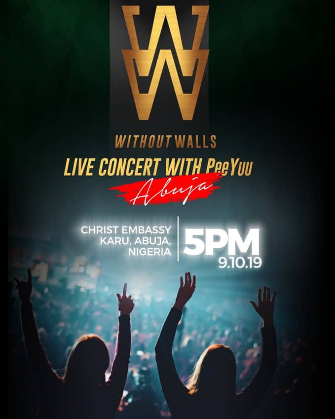 PeeYuu4life's tweet photo. WITHOUT WALLS .....join me in Abuja October 9th .....#PeeYuu #liveincinconcert https://t.co/VJknqybx4i