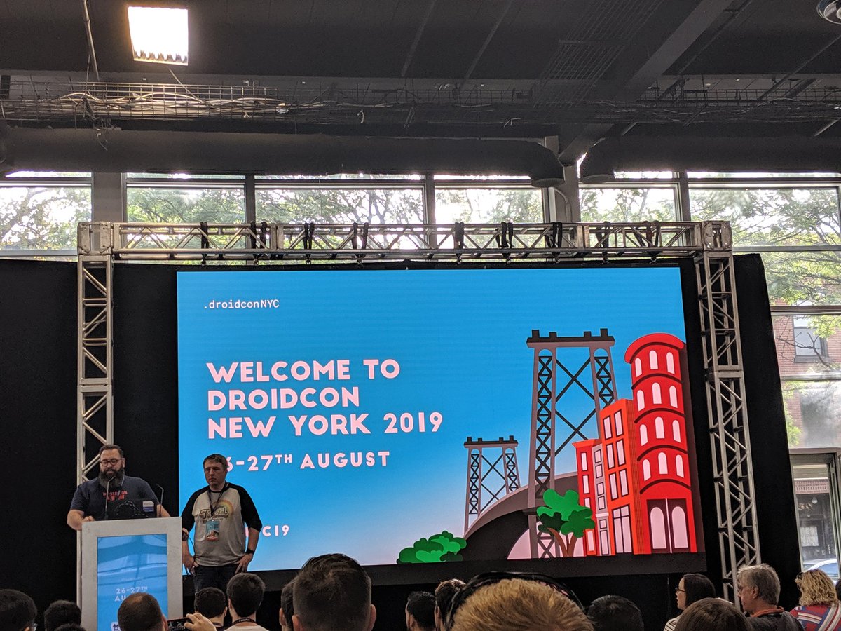 eyedol's tweet photo. #droidconyc2019 https://t.co/YHtIQVg7Bt