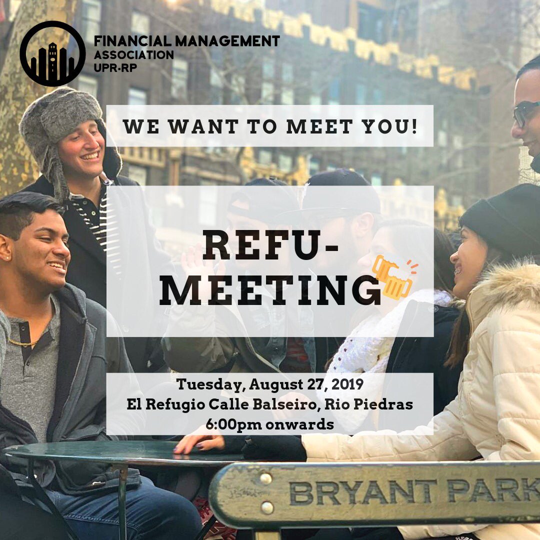 fmariopiedras's tweet photo. FMA REFU-MEETING ‼️You want to know us better but in a more relaxing environment and with a beer in your hand? Then this is your chance.The board of directors wants to meet you and talk to you about why you should enroll in the FMA. You will not regret it. CHEERS🍻🍻
#FMAOnFire https://t.co/UnDURMn2a8