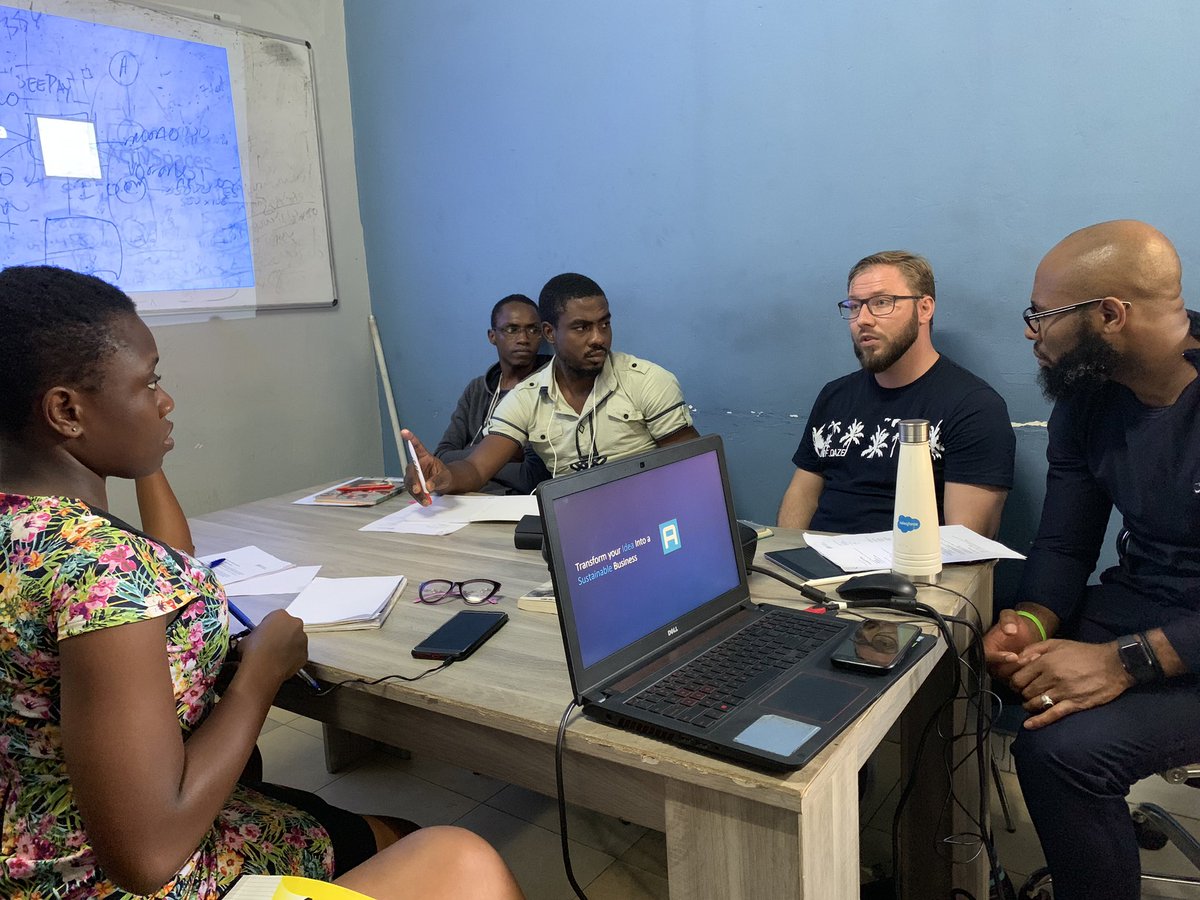 freethinkingST's tweet photo. Induction day for the students from university of Buea and Ngaoundéré. Starting today for a 3 months project working on digital solution for rural areas. With @giz_gmbh PRADEC program. https://t.co/IOhSOHk8Az