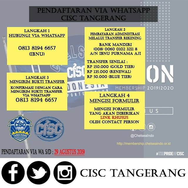 Segera daftarkan diri kalian, sebentar lagi di tutup!!!