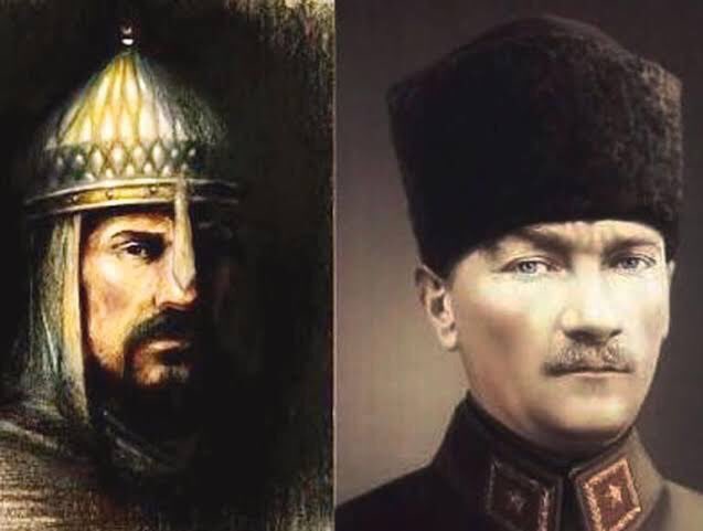 ekindru's tweet photo. Türk'ün iki büyük komutanına saygı ve minnetle... https://t.co/e09K4ACIbN