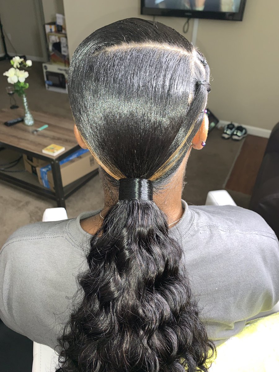 marisa017_'s tweet photo. RubberBand Ponytail ✨ 
•
•
•
Available appointments this week ladies.
#ISU20 #ISU21 #ISU22 #ISU23 https://t.co/WeKlrWDJH9