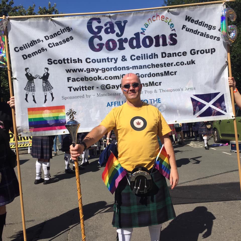 ManchesterComPB's tweet image. Great day @ManchesterPride on Saturday. Thanks to the @GayGordonsMcr and Oldham Scottish for letting us join you.