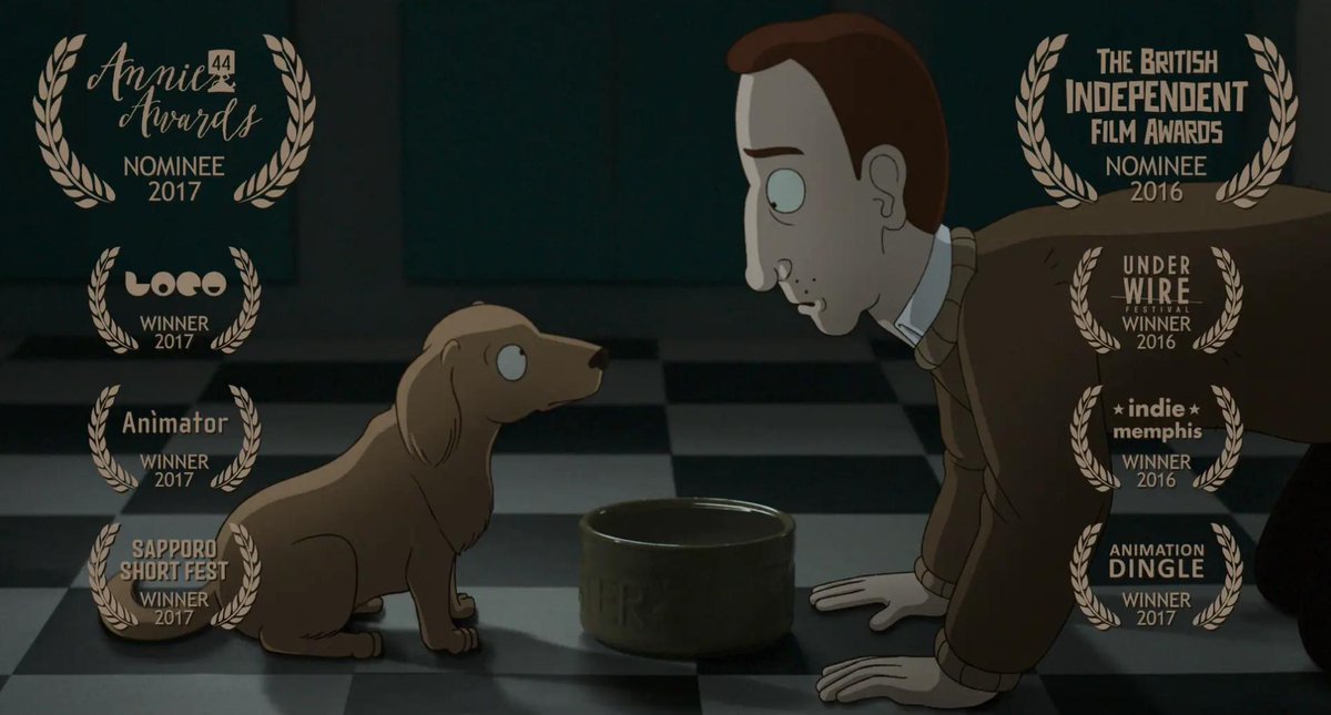 ShortoftheWeek's tweet image. A neurotic, middle-aged teacher decides to act on his unusual urges in Terri Matthews' unforgettable @NFTSanimation grad film 'The Wrong End of the Stick' buff.ly/2MDEDVY