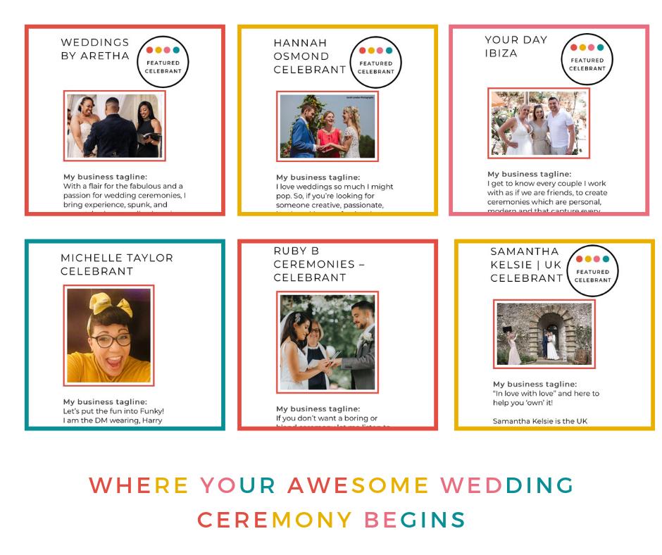 It’s a fact that most awesome wedding ceremonies start with awesome wedding ceremony professionals, so make sure you check out all of the awesome wedding celebrants and officiants in our NEW Engaged and Ready wedding directory.🔎

engagedandready.com/wedding-celebr…