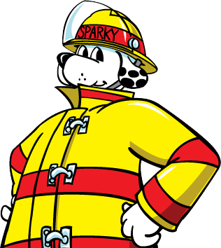 Image result for sparky the fire dog