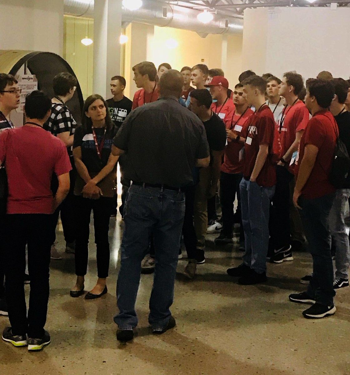 mudomahane's tweet photo. M.U.D. engineers had the chance to meet with college students last Friday during the annual E-Week Expo. UNL students went behind the scenes at our Platte West water treatment plant. @OmahaChamber #WeEngineer #NUBE2019 #WeDontCoast #NebEngineering https://t.co/QMVOZ4rcKV