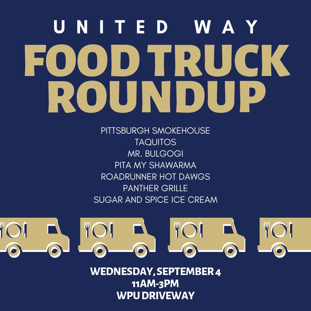 PittConferences's tweet photo. Come try food from our variety of vendors on September 4! A portion of all proceeds benefit the United Way. 

#foodtruckround #pittevents #pittfood https://t.co/JDulT0OWOn