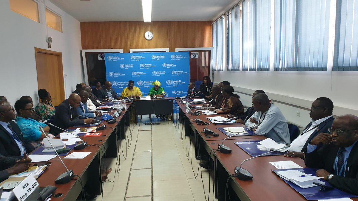 StopTB's tweet photo. A constructive discussion at #RC69AFRO!
@StopTB organised a side-event to discuss with govts how to improve access to quality assured TB medicines and diagnostics through national funding mechanisms, in West and Central #Africa.
@WHOAFRO @MoetiTshidi @LucicaDitiu #EndTB #SDG3 https://t.co/M2gw93R9LF