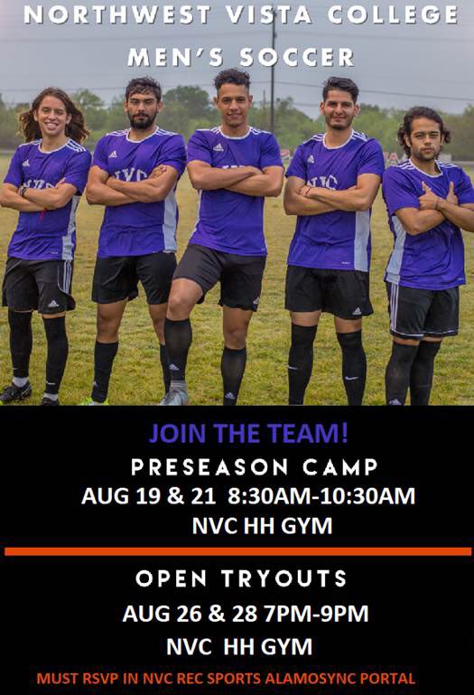 nvcsoccer's tweet photo. Tryouts tonight! #nvcsoccer #northwestvistacollege #sanantonio #soccer https://t.co/eoiV9R6mNf
