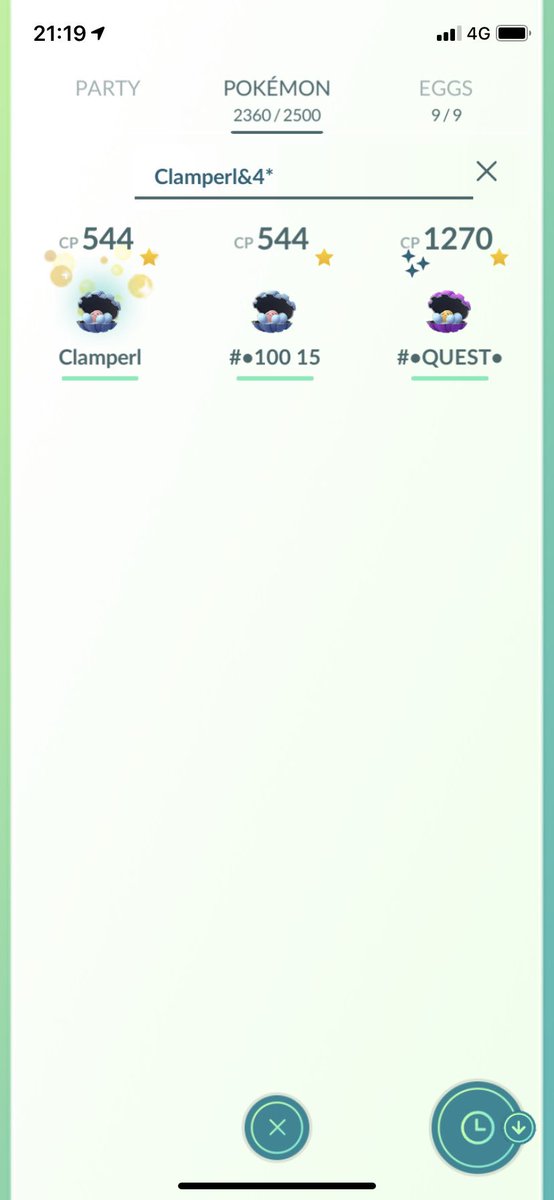 Jeroen026PoGo's tweet image. OMG 🤩 I now have 3 hundo clamperl, should I break my evolution rule or nah 👀

Trade hundo #66

#PokemonGo #hundo #clamperl