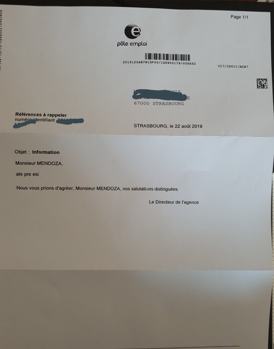luisjomen2a's tweet photo. Ma recherche de boulot ? Oui, ça avance bien ! Merci @poleemploi_GE !
#chomage https://t.co/pk02stYWHM