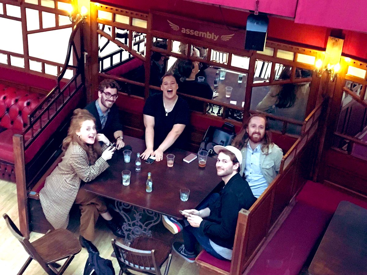isolatedog's tweet photo. Thanks to everyone at @AssemblyFest for making our @edfringe experience so wonderful. And Thanks to all the amazing people who came to the show. We loved meeting you all! Xx https://t.co/BFbQsGosAQ