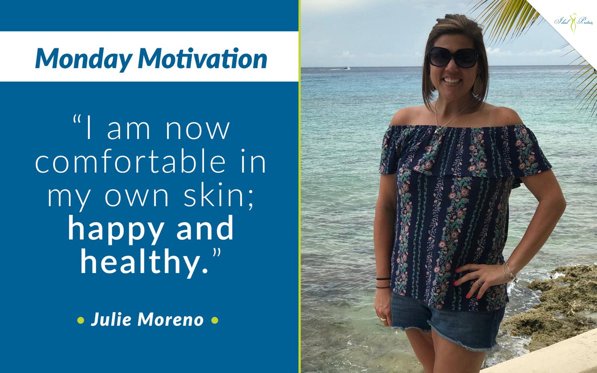 WeightLossNOVA's tweet photo. After a vacation that left her feeling uncomfortable in her own body, Julie decided she needed to make a change. Read Julie's full story here: https://t.co/kAo3sUSZvL #AmazingTransformation https://t.co/sIar63nRCX