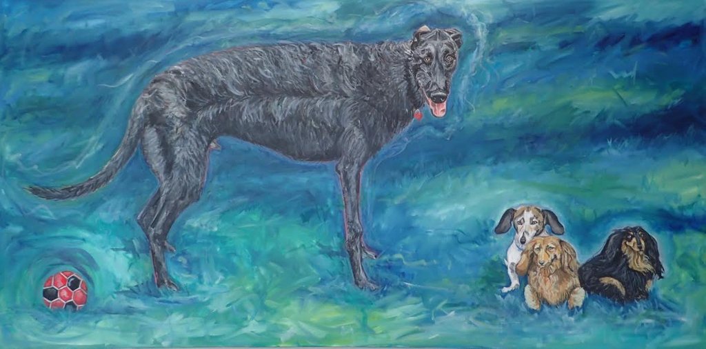 It's National Dog Day and one our favorite dog painter on the NEIA Studio Tour will be on display at the Preview Show at Impact Coffee. ArtHaus & Cardboard Robot is bringing you a delightful show from Sept 5 Oct 5 for you to take in and plan your route of the fall studio tour. https://t.co/YwazX5Z08a