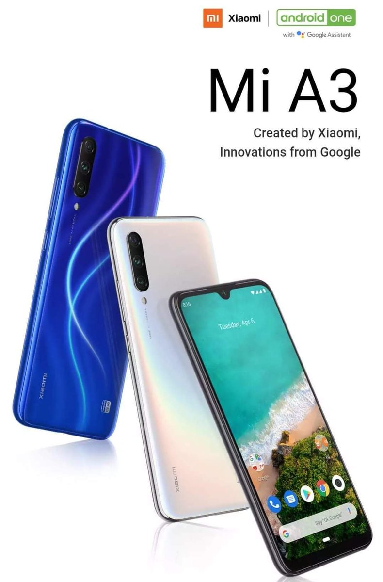 ThePhoneStore_'s tweet photo. Introducing the #MiA3 with a lot of 'firsts' &amp; big upgrades:

Buy Now At The Phone Store NearBy.
Call: 08025526766 https://t.co/xo06lbZMC1