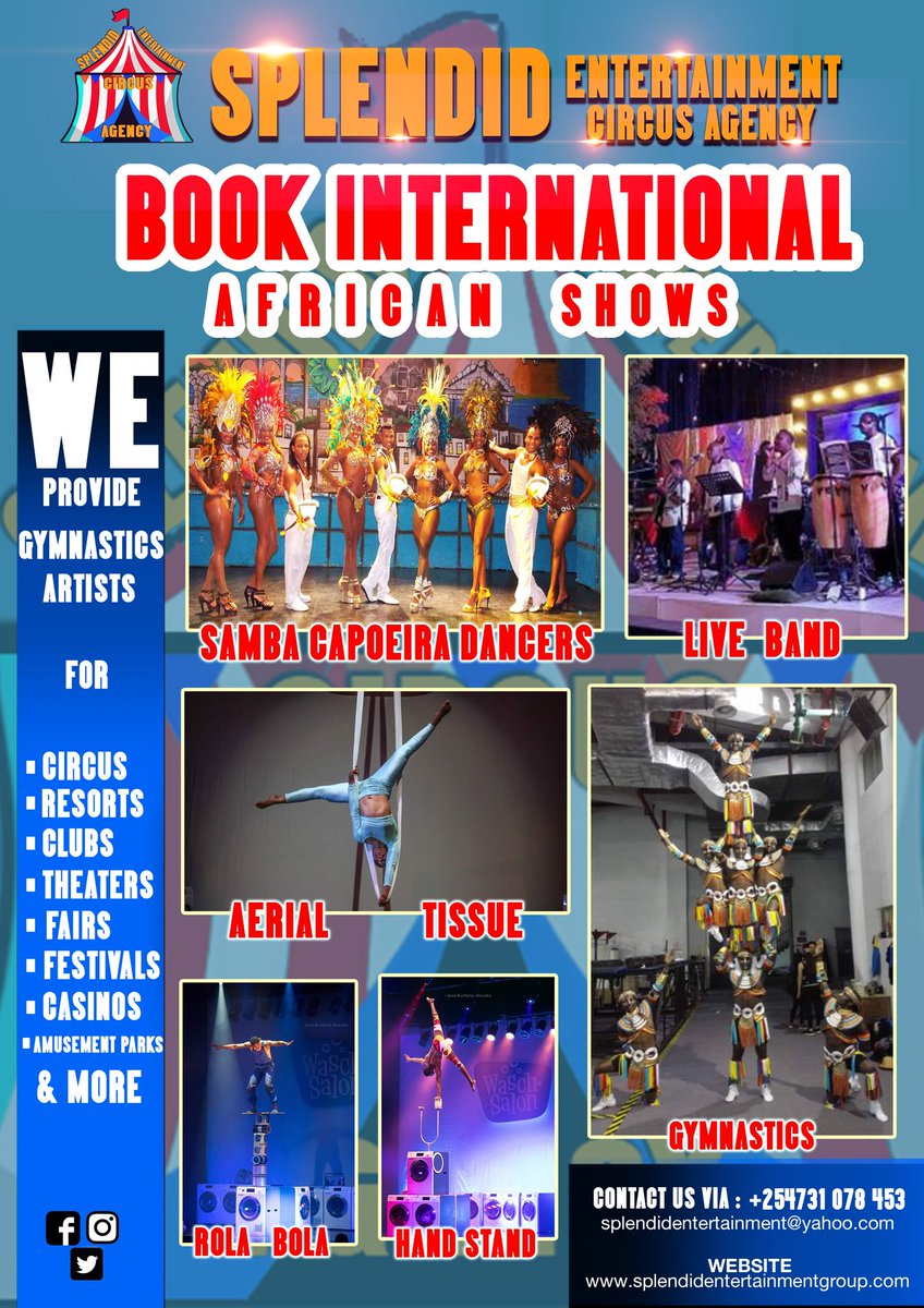 SPLENDID ENTERTAINMENT CIRCUS AGENCY (@benchilumo) on Twitter photo 