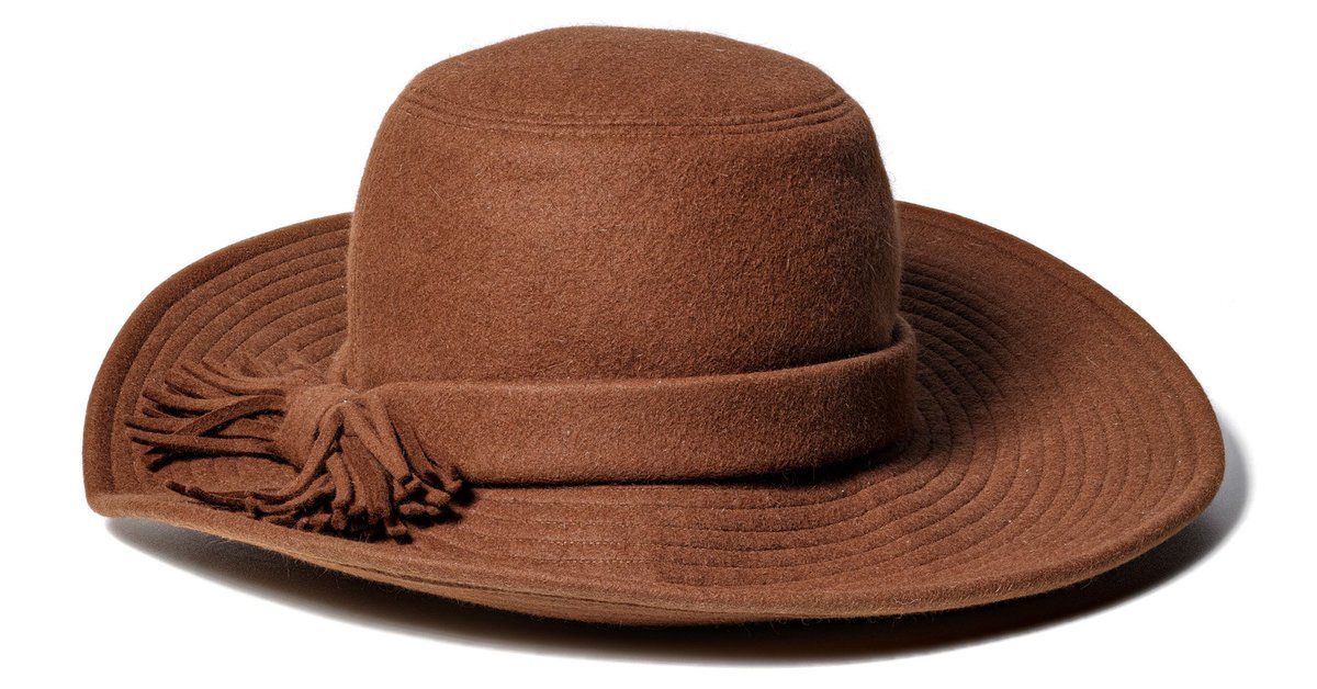 Bella Abzug’s brown, wide-brimmed hat. 
