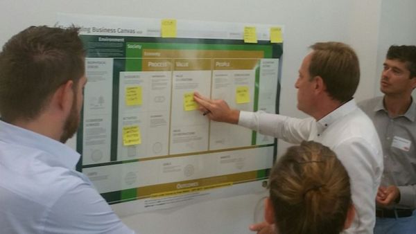 ProductsPurpose's tweet photo. Beyond Sustainable to Flourishing Business: @aupward and @efathkolmes talk shares a business model canvas tool ready for the 21st century with social &amp; environmental impact.  https://t.co/7QTCoPlA2v #ProductsWithPurpose https://t.co/bf4zUgdUhO