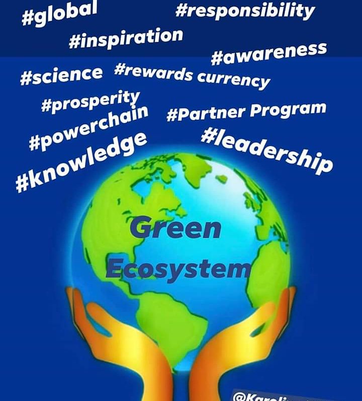 MeganKosakowska's tweet photo. 🔴 Globalny
program partnerski oparty
na blockchain sprzymierzonych
przedsiębiorstw o nazwie ♻️GreenEcosystem.... Jestem jego częścią 🍀💚 Ty też możesz 💚
👉Każdy może 💚
#Change #World #NewEconomy
#GlobalRewardsCurrency #Powerchain #Ledgeron #GRN #Oreao #33MasterGroup https://t.co/B2uE6eJVml