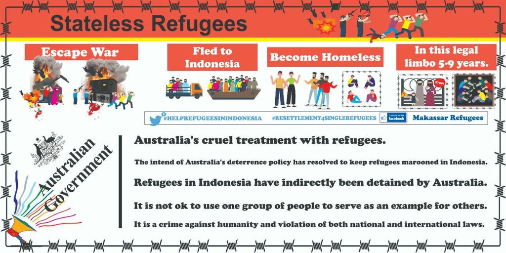 Jawid76125680's tweet photo. #HELPREFUGESSININDONESIA
#RESETTLEMENT4SINGLEREFUGEES https://t.co/0FTOsncJ9Q