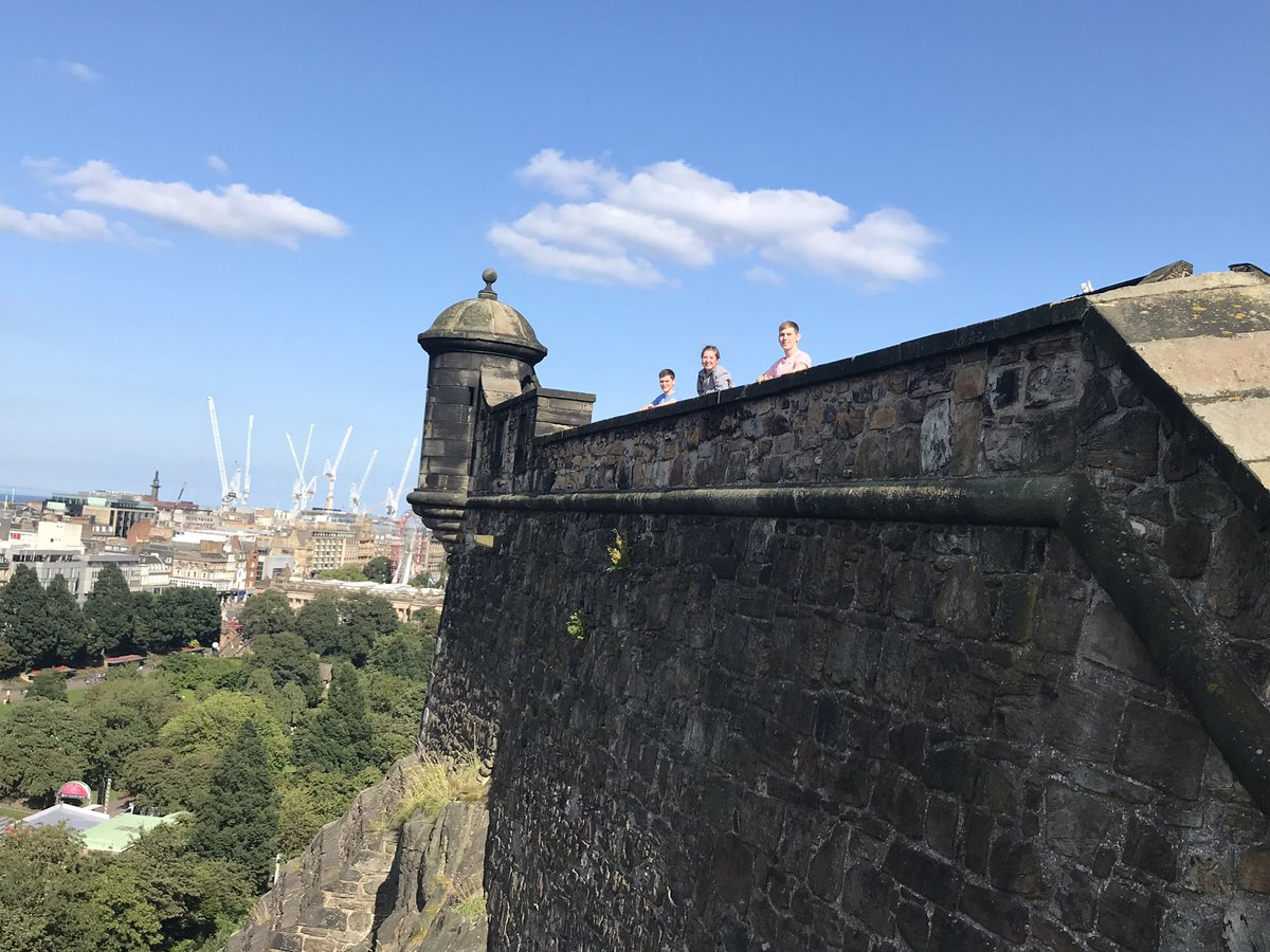 AlastairBruce_'s tweet photo. Just gave three #TeamGovernor Officer Cadets CallumMaryStewart tour of @edinburghcastle that few get to see, as thx for work, on loan from @GSUOTCOfficial #edinburghfestival #tattoo - they will return to @COGSUOTC with accolades from me & @StephenKnott_ #theatre & #anticipation https://t.co/ovBb11tIYW