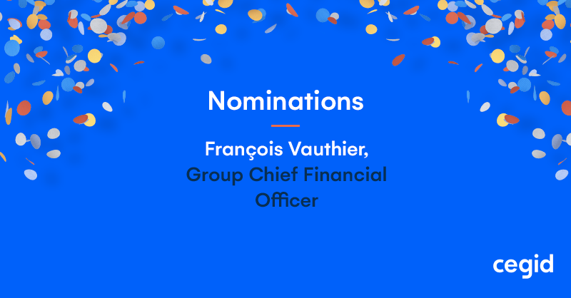 CegidGlobal's tweet photo. François Vauthier rejoint Cegid en qualité de Group Chief Financial Officer https://t.co/ItdmEhDNOs https://t.co/xQ1jBcz1H5