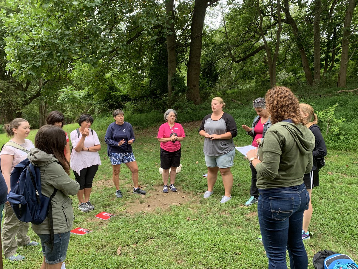 OPL_ekb's tweet photo. Up and running with our Nature Based STEM for ALL teachers from Valley Christian School today! @riverbendenviro @emccooldelong #stemforall #scienceinnature #noticeandwonder #sciencejournaling https://t.co/IKzMJyMdDF