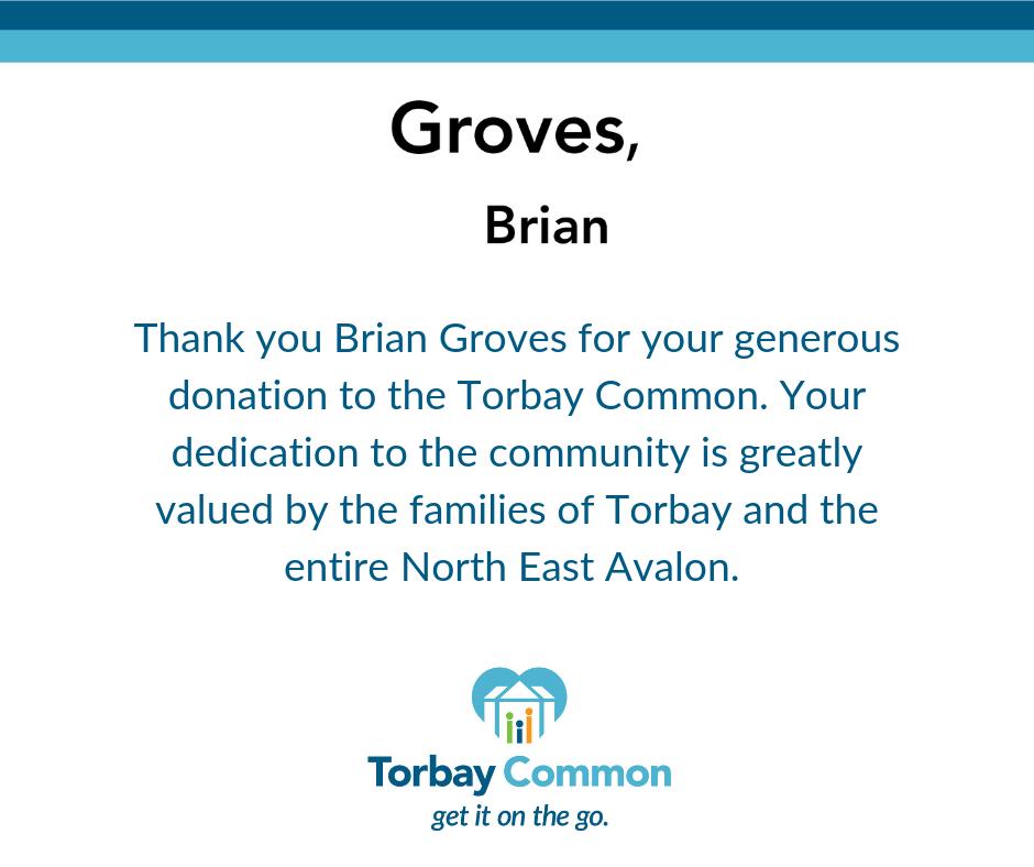 torbaycommon's tweet photo. Thank you Brian Groves for your kind donation to the Torbay Common Campaign.

#TorbayCommon #GetItOnTheGO @torbaynl https://t.co/9SYtaDbz2Z