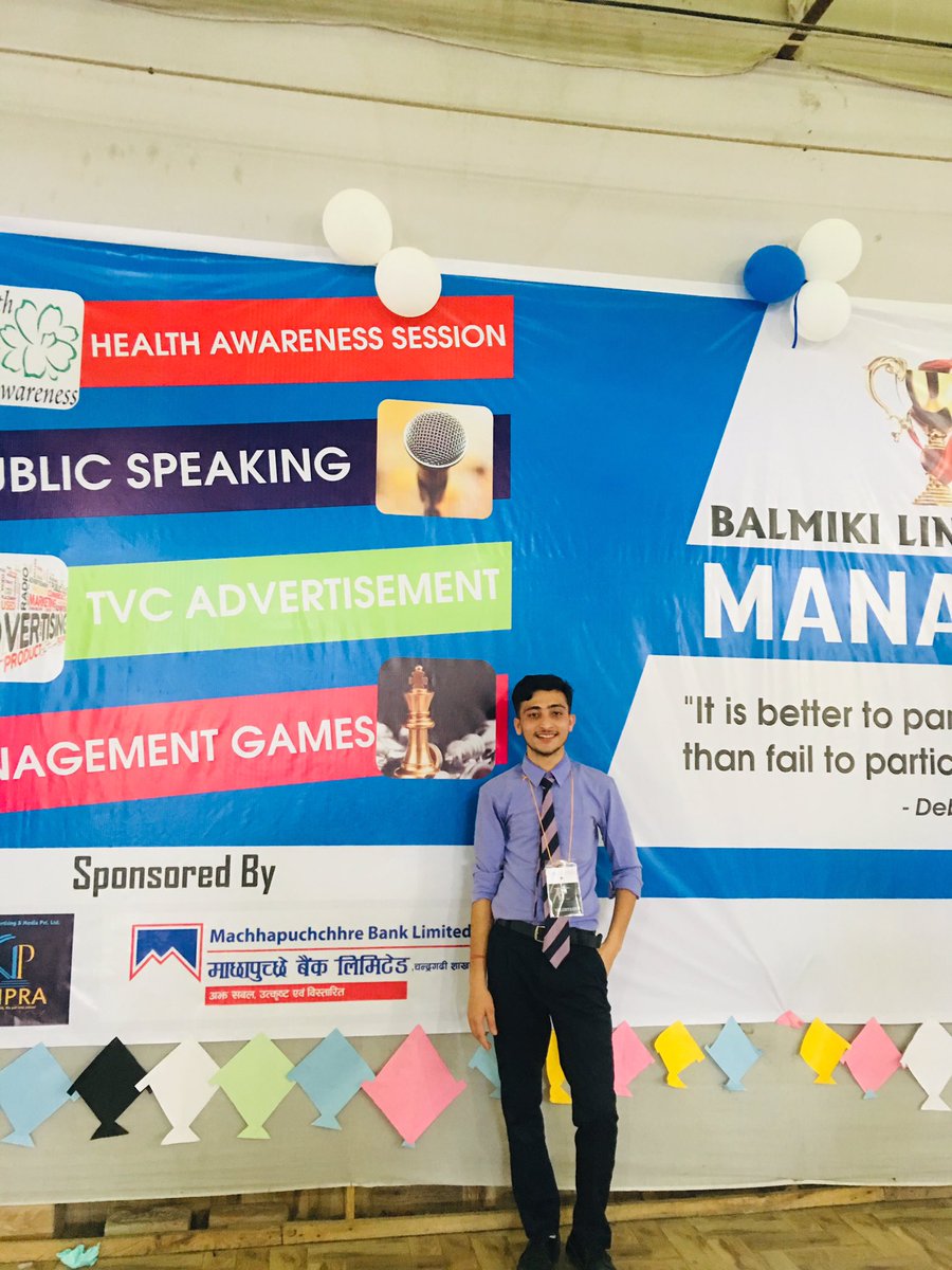 MainaliAzay's tweet image. Balmiki Lincoln Management Fest😀😀 2076/05/09