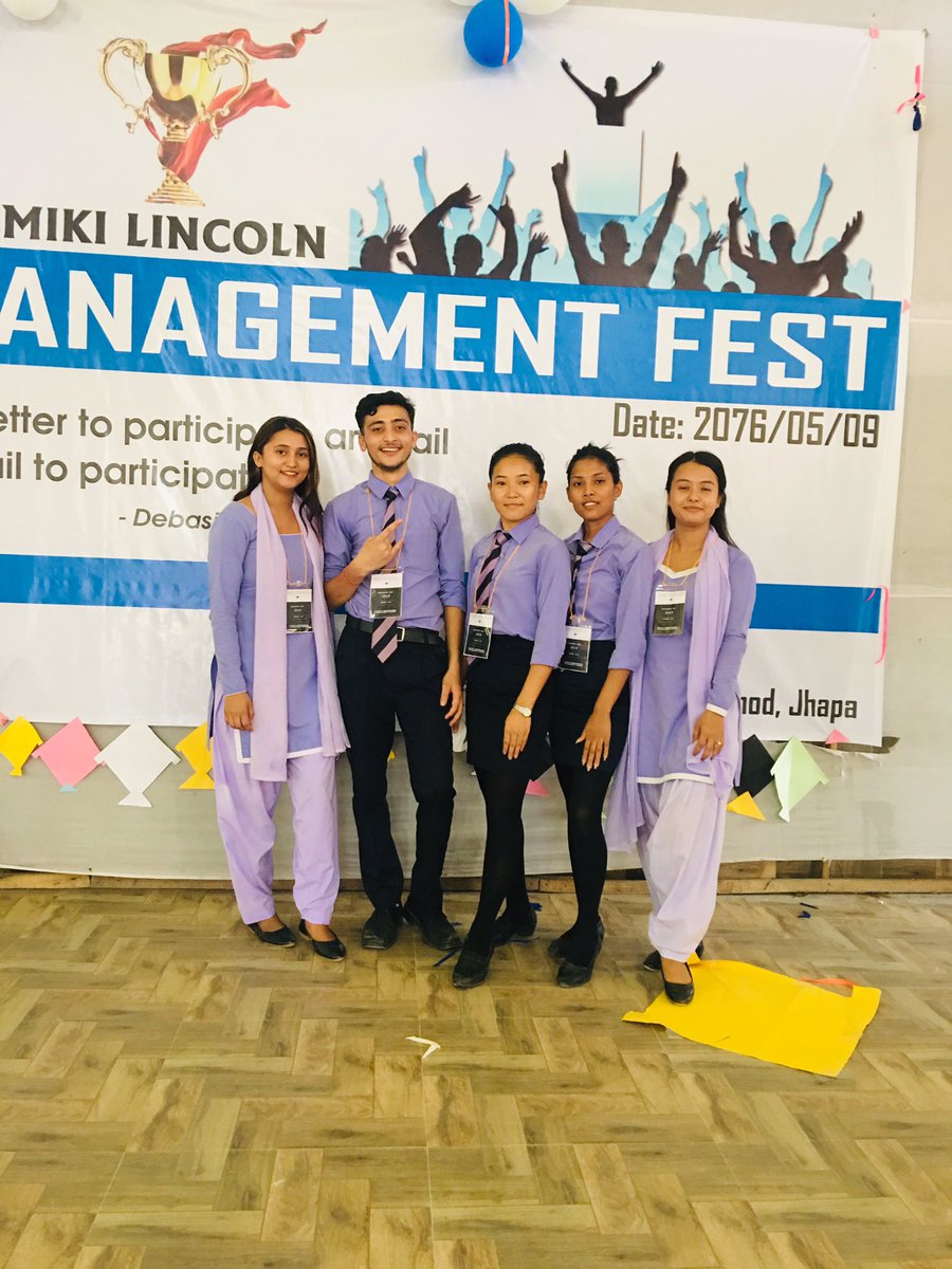 MainaliAzay's tweet image. Balmiki Lincoln Management Fest😀😀 2076/05/09