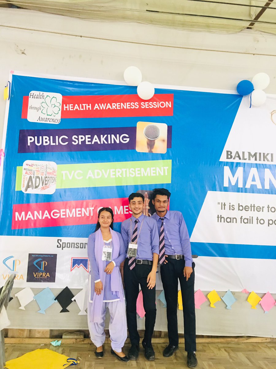 MainaliAzay's tweet image. Balmiki Lincoln Management Fest😀😀 2076/05/09