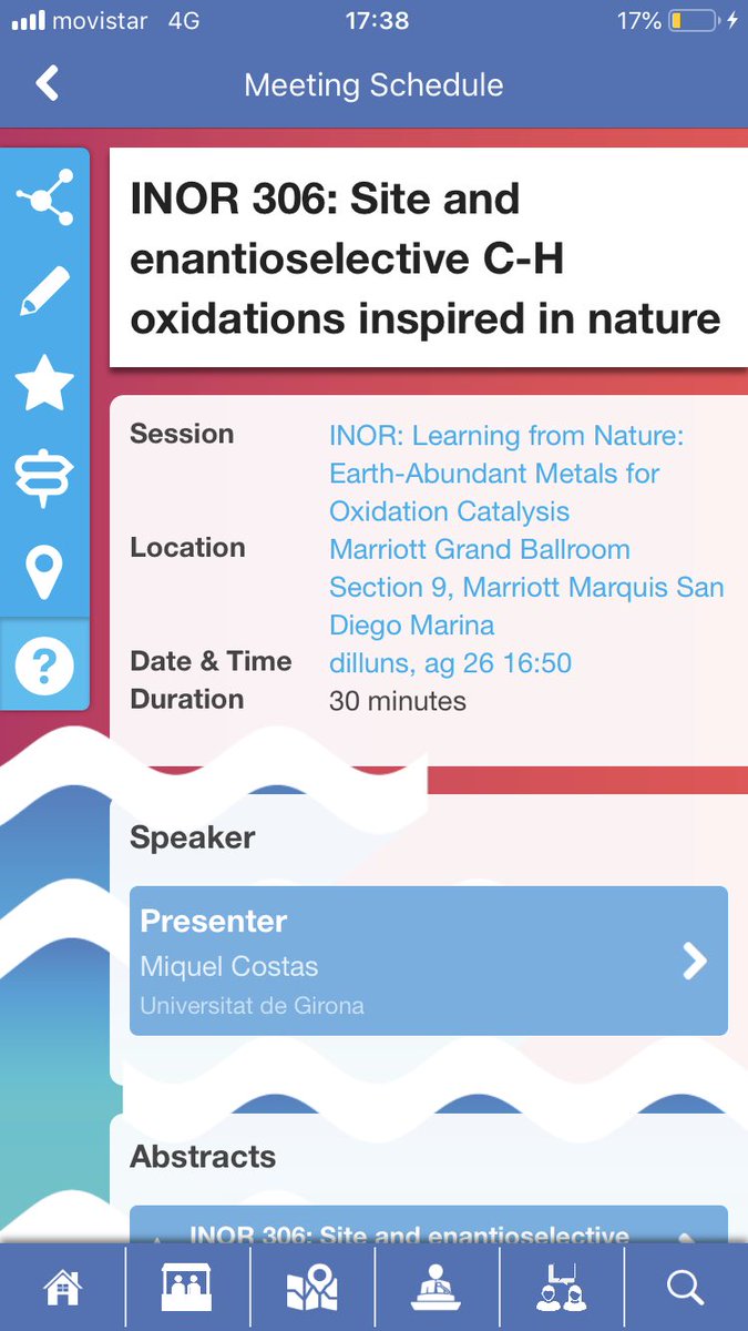 QBIScat_UdG's tweet photo. For those in San Diego, don’t miss this afternoon the talk of our group leader @MiquelCostas in #ACSSanDiego about site and enantioselective C-H oxidations inspired in nature https://t.co/LWKaFduA2I