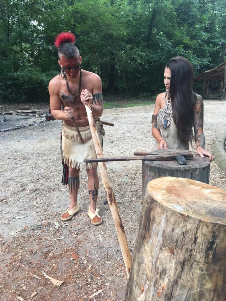 Jamestown Settlement Powhatan Village Museum