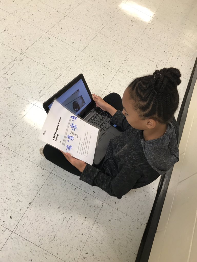 nellieteacher's tweet photo. To regroup or not to regroup, that’s the question! Students create @Flipgrid to explain this task! @LVESCHOOL @Livingstones16 @Math_w_McKnight @astclairb @drc3LVES #LetsTaskAboutIt #NCSSBETGEBEST! https://t.co/lbsOanfbbV