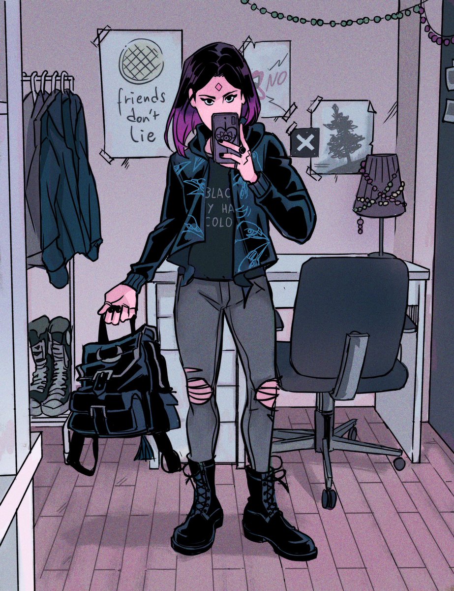 Picolo على تويتر Some Looks From Teen Titans Raven Which One Is Your Favorite