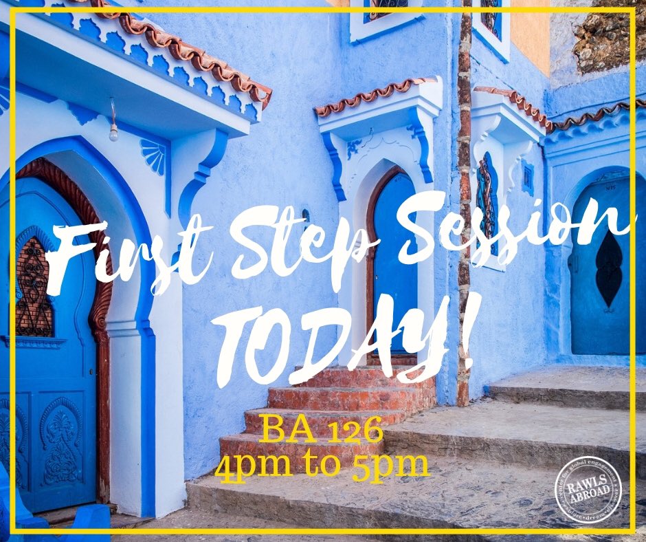 If you are interested in Studying Abroad, be sure to attend the CGE First Step Session TODAY or TOMORROW, at 4 pm! #RawlsAbroad ✈️ 🌎                  
.
.
.
#StudyAbroad #CenterforGlobalEngagement #firststepsession #Travel #GoinGlobal #RedRaidersAbroad #RawlsCollegeofBusiness