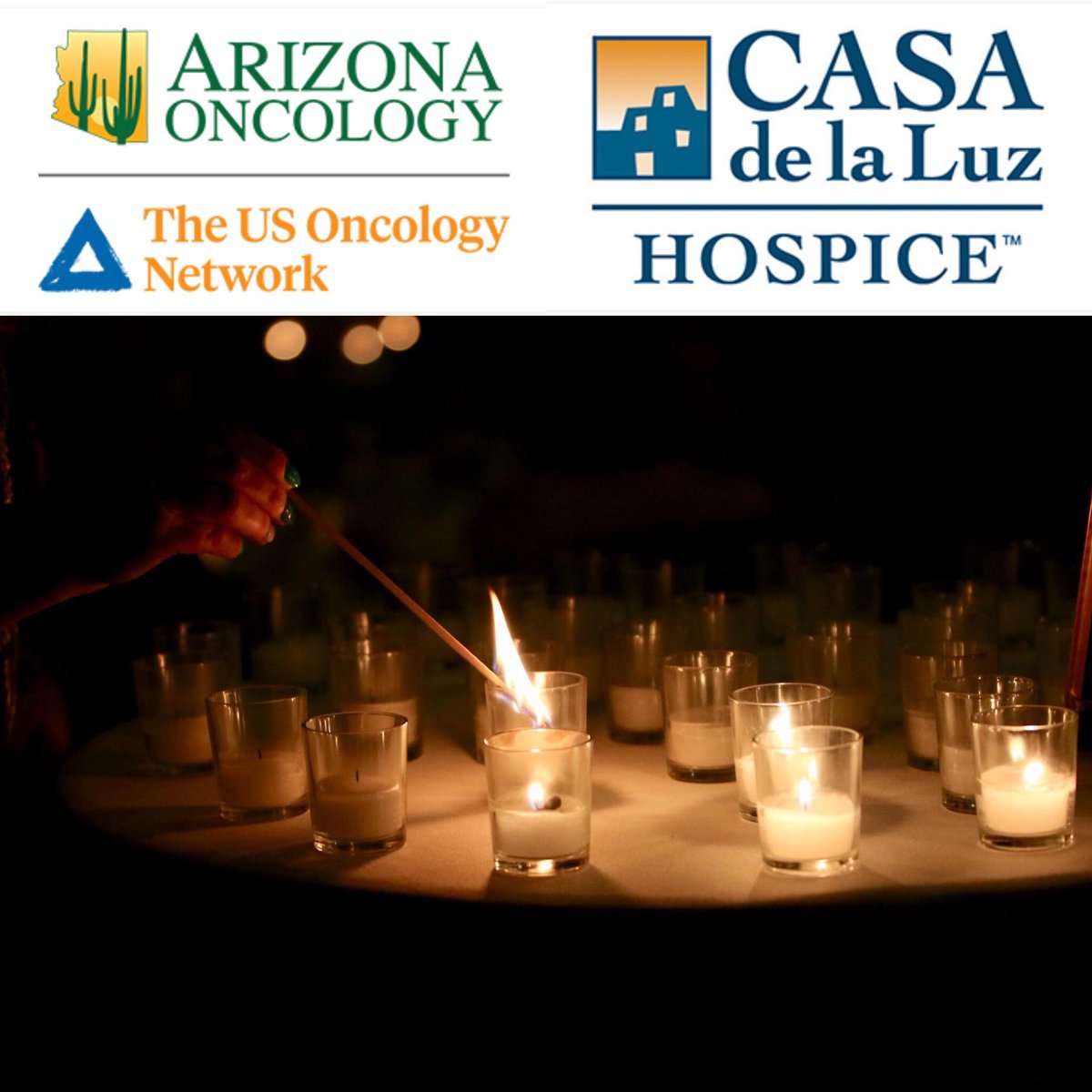 NOCC_Tucson's tweet photo. NOCC TUCSON graciously thanks Casa de la Luz Hospice for their Sparkling Sponsorship and AZ Oncology for their Shining Star Sponsorship of our 9th Teal Tea event. We appreciate your partnership in our fight against the whisper. 
#knowovarian
#nocc
#tucsontealtea https://t.co/hngwId671a