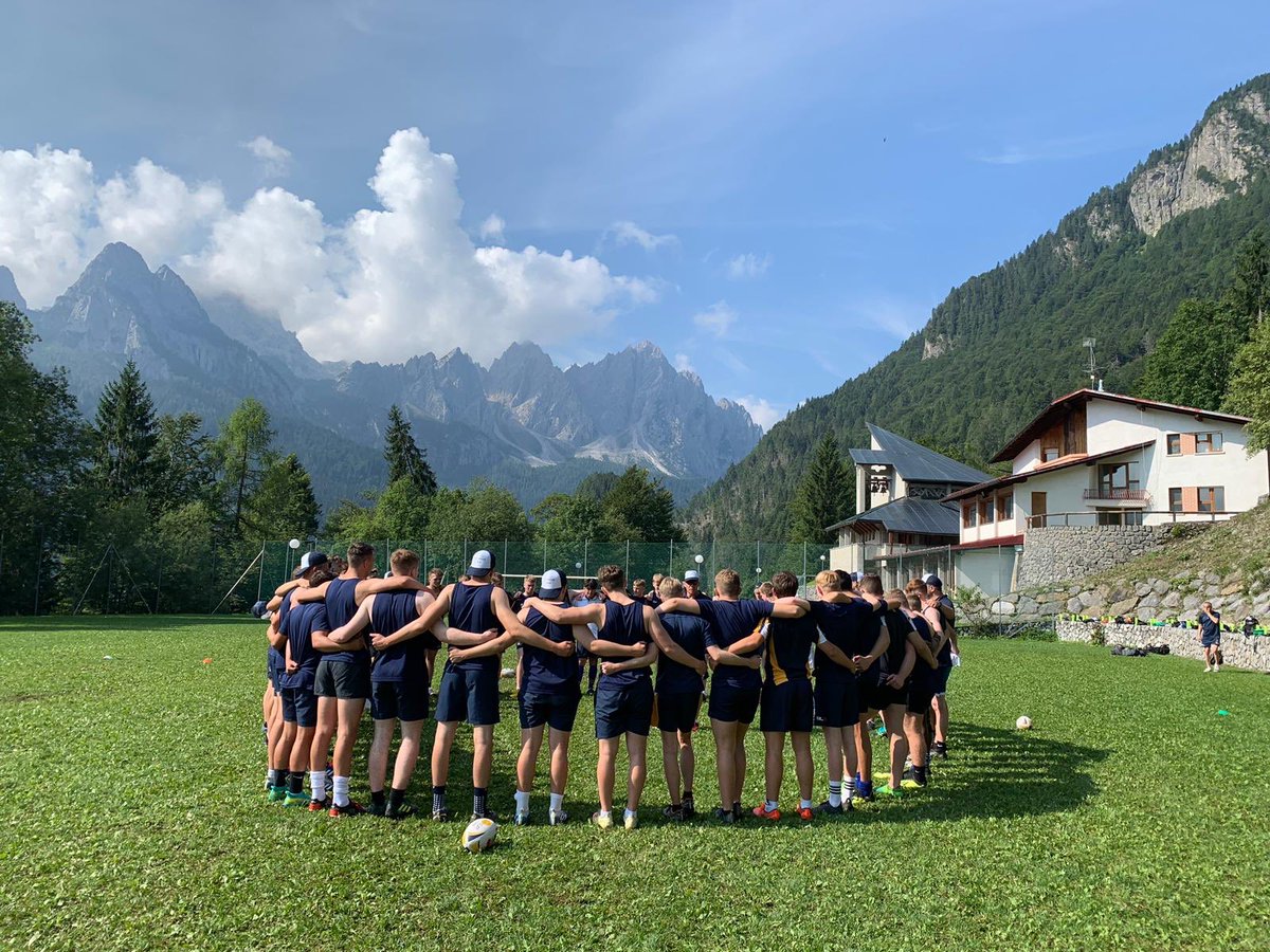 StrathallanSch's tweet image. Our Senior Rugby teams are in Italy for their pre season training...#blueandgold #strathrugby