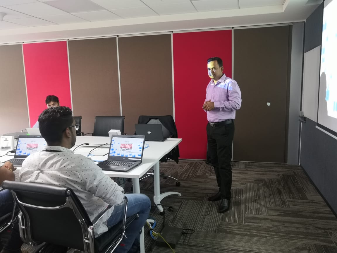 hanzharis's tweet photo. #Pentaho fast becoming our most popular subject! This wk, Ranjith Kumar is teaching BA1000 PBA User Console & DI1000 PDI Foundation for Partners in Bangalore #lifeatHitachiVantara #learnHitachi #HitachiVantaraGlobalLearning #SkillinIT @LearnHitachi @HitachiVantara @WeAreHitachi https://t.co/HENRPqDJls