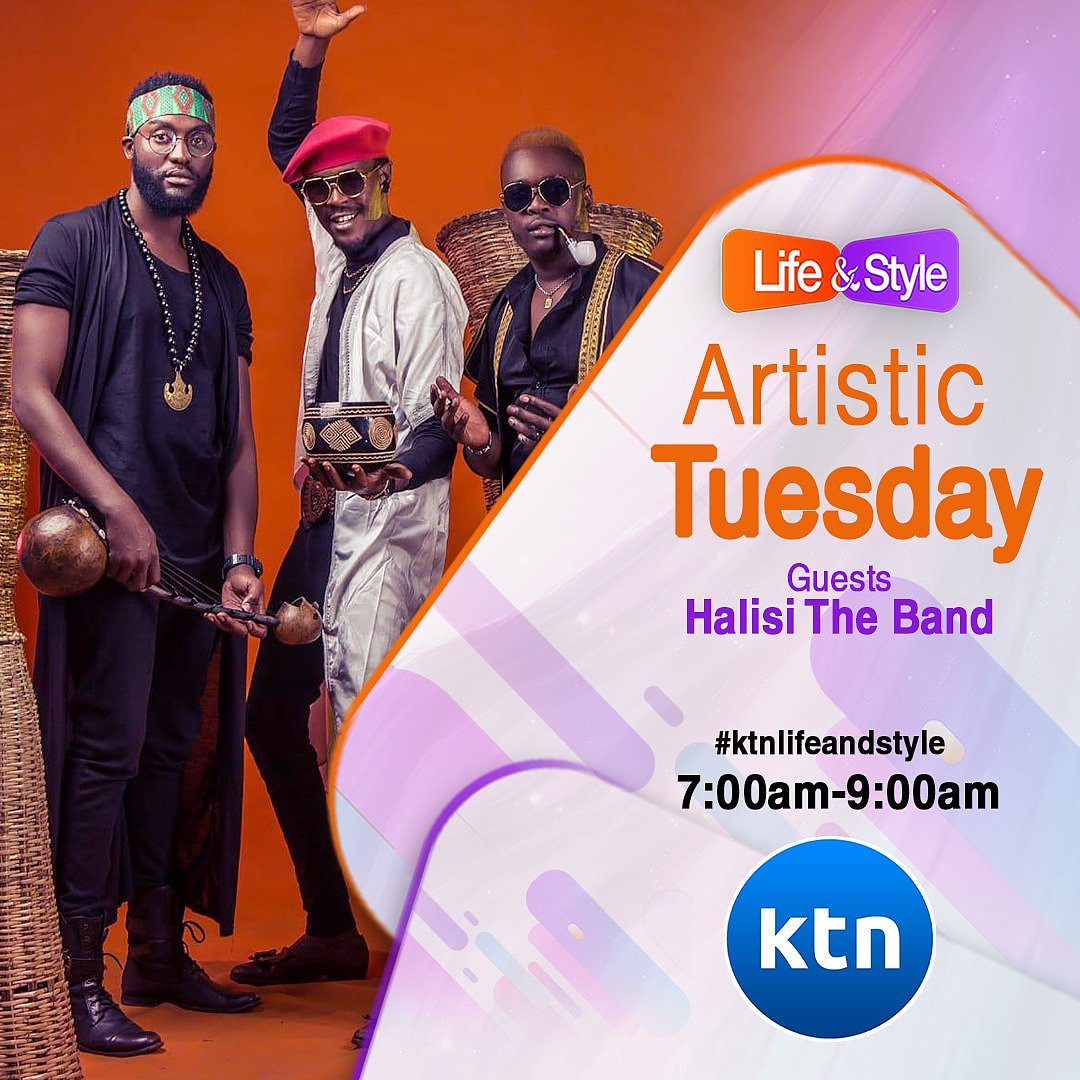 HalisiNation's tweet photo. Tomorrow morning on @KTNKenya #artistictuesday , we shall be hosted by the gorgeous @NMiitii and @brian_aseli ...
Catch us...
We shall be on the set alongside @H_ARTTHEBAND .
#IPAMBE https://t.co/eZpnZlfVbL