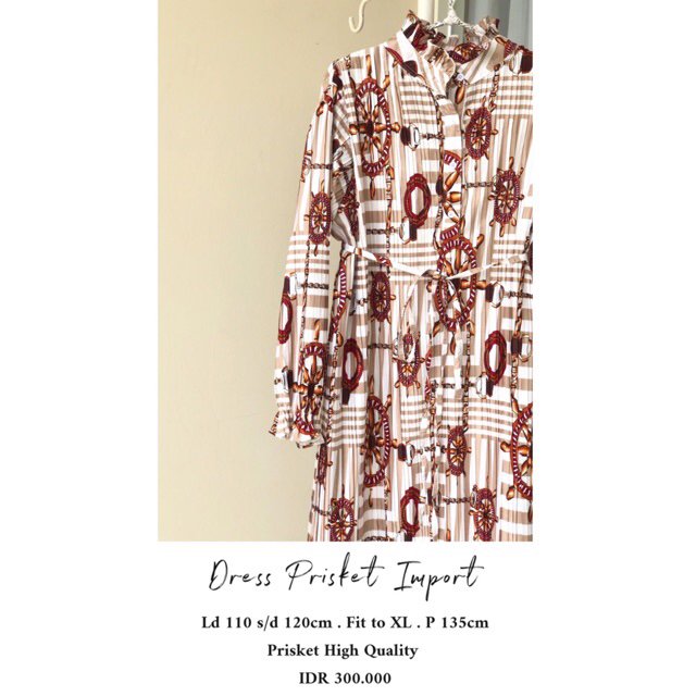 Saya menjual DRESS PRISKET seharga Rp300.000. Dapatkan produk ini hanya di Shopee! shopee.co.id/febbydewi/2714… #ShopeeID