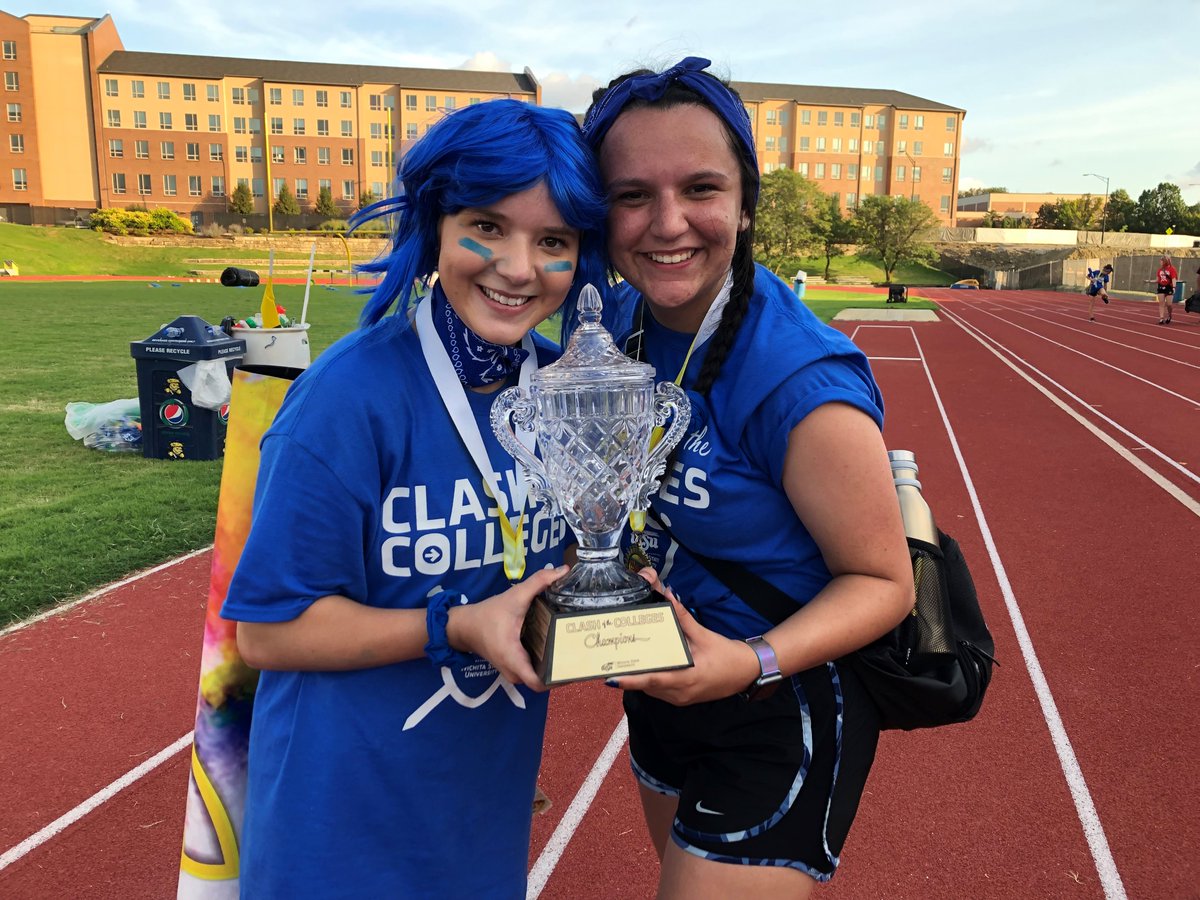 WichitaStateCED's tweet photo. 🤩Want to relive the magic from Clash of the Colleges? Check out photos from the event 👉 https://t.co/TO7XTwefX9. #Clash19 #CASisthebest https://t.co/FuvYO935I7
