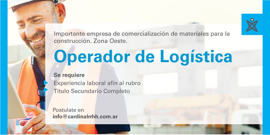 cardinal_rrhh's tweet photo. #OportunidadLaboral para #ZonaOeste postúlate en #CardinalRRHH https://t.co/ZAuvoDYE5W