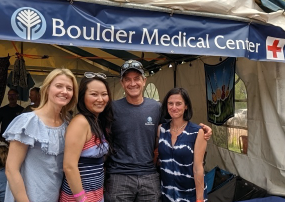 Many thanks to @bouldermedical for sponsoring our Medical Tent in Lyons this summer! With over 80 providers, BMC is independent and locally-owned with freedom to put patients first! Learn more at BoulderMedicalCenter.com.