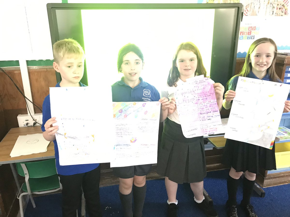 BishopmillM's tweet photo. P5MB were learning about the 4 capacities and linked them to a #classcontract. https://t.co/Xcds1CzSTH